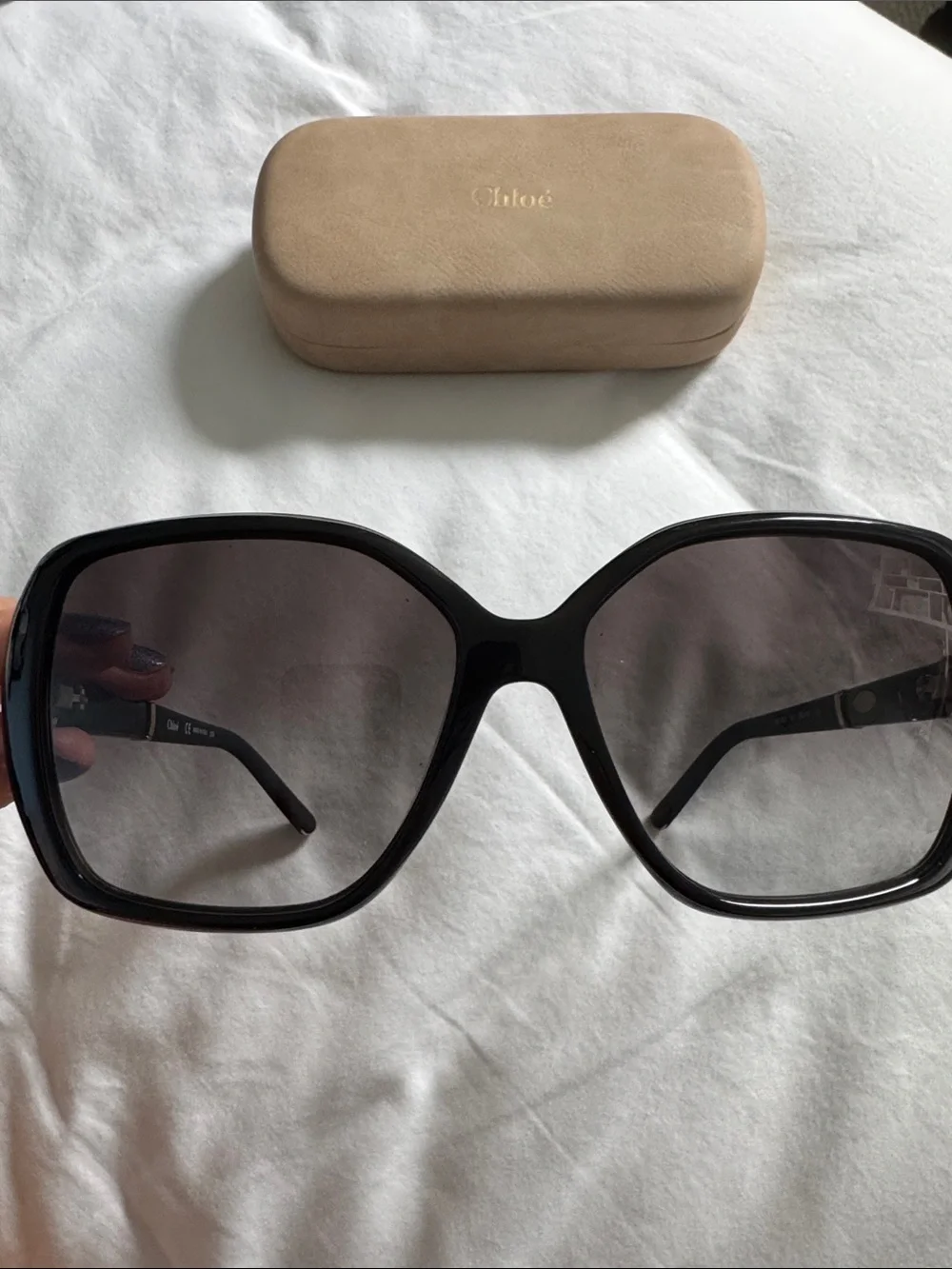 Chloé Women's Black Gradient Sunglasses